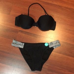 Mixed match forever 21 swim suit .